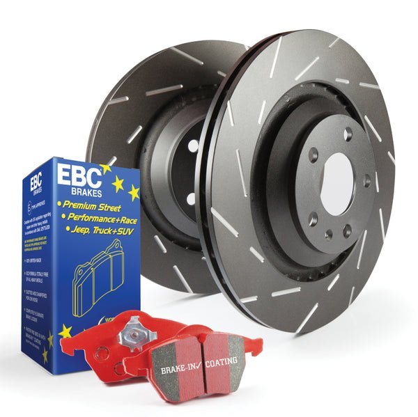 EBC USR Slotted Rotor Sets - S4KF1221