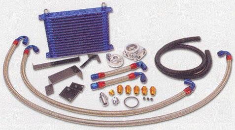 GReddy Nissan 180SX/Silvia S13 (SR20DET) 13 Row Oil Cooler Kit - 12024604